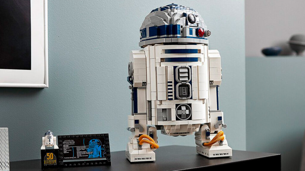 lego r2d2 out of stock