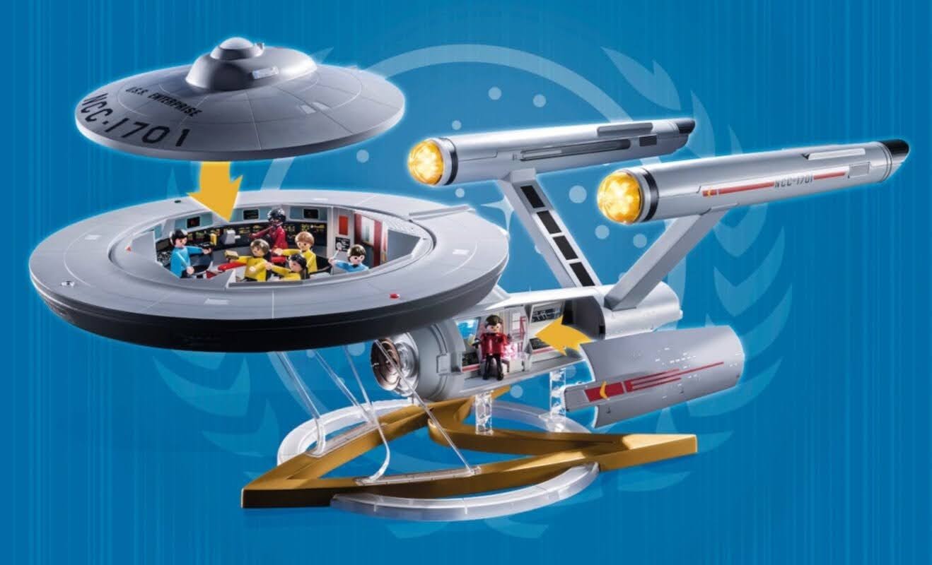 Playmobil Star Trek Enterprise NCC1701 Playset Rotten Usagi