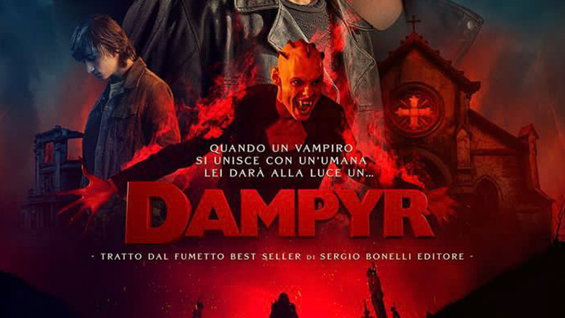 Official poster and date for the release of the movie Dampyr Rotten Usagi