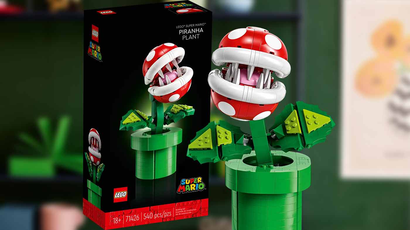 Super Mario Bros. Lego Piranha Plant set to launch in November - Rotten ...